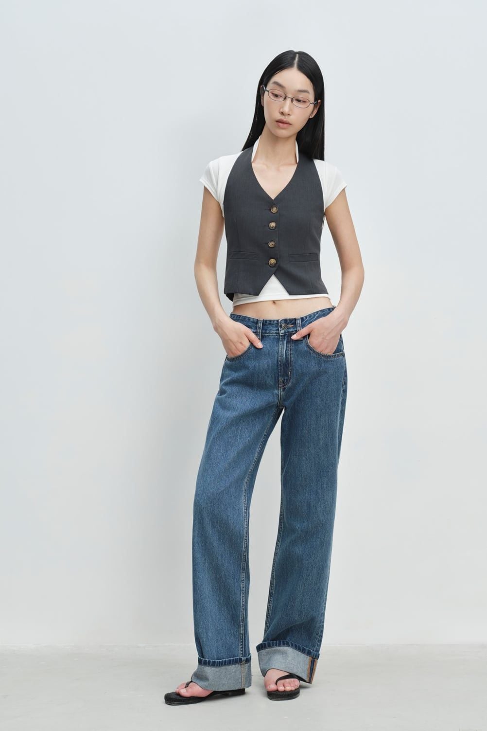  Áo kiểu - Short Sleeve Top - LIBÉ 7692 