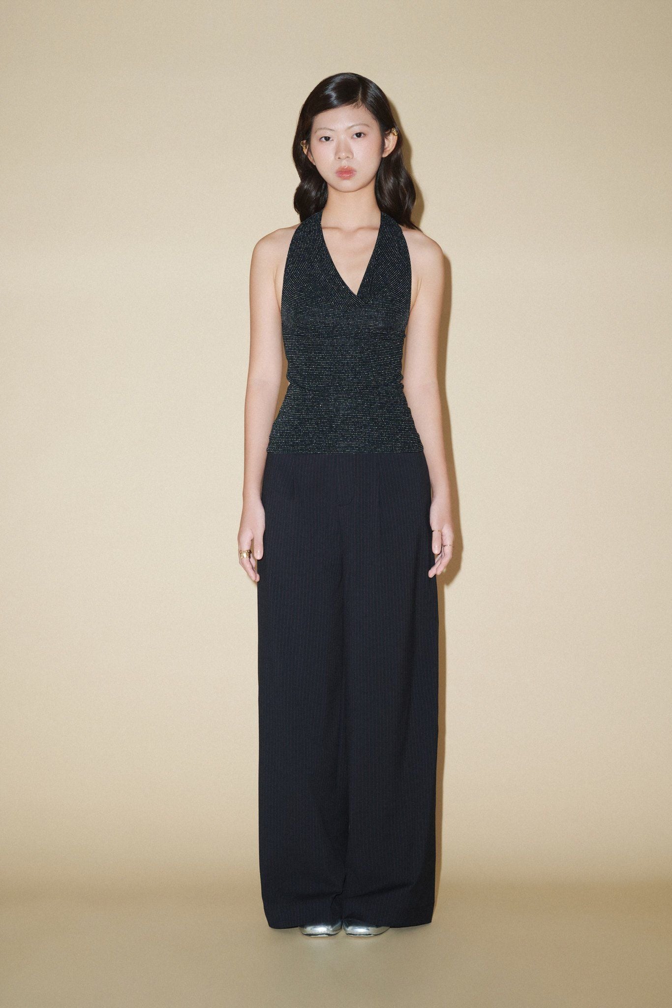  Black Off Shoulder Top 