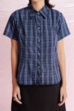  Checked Short Sleeve Shirt 
