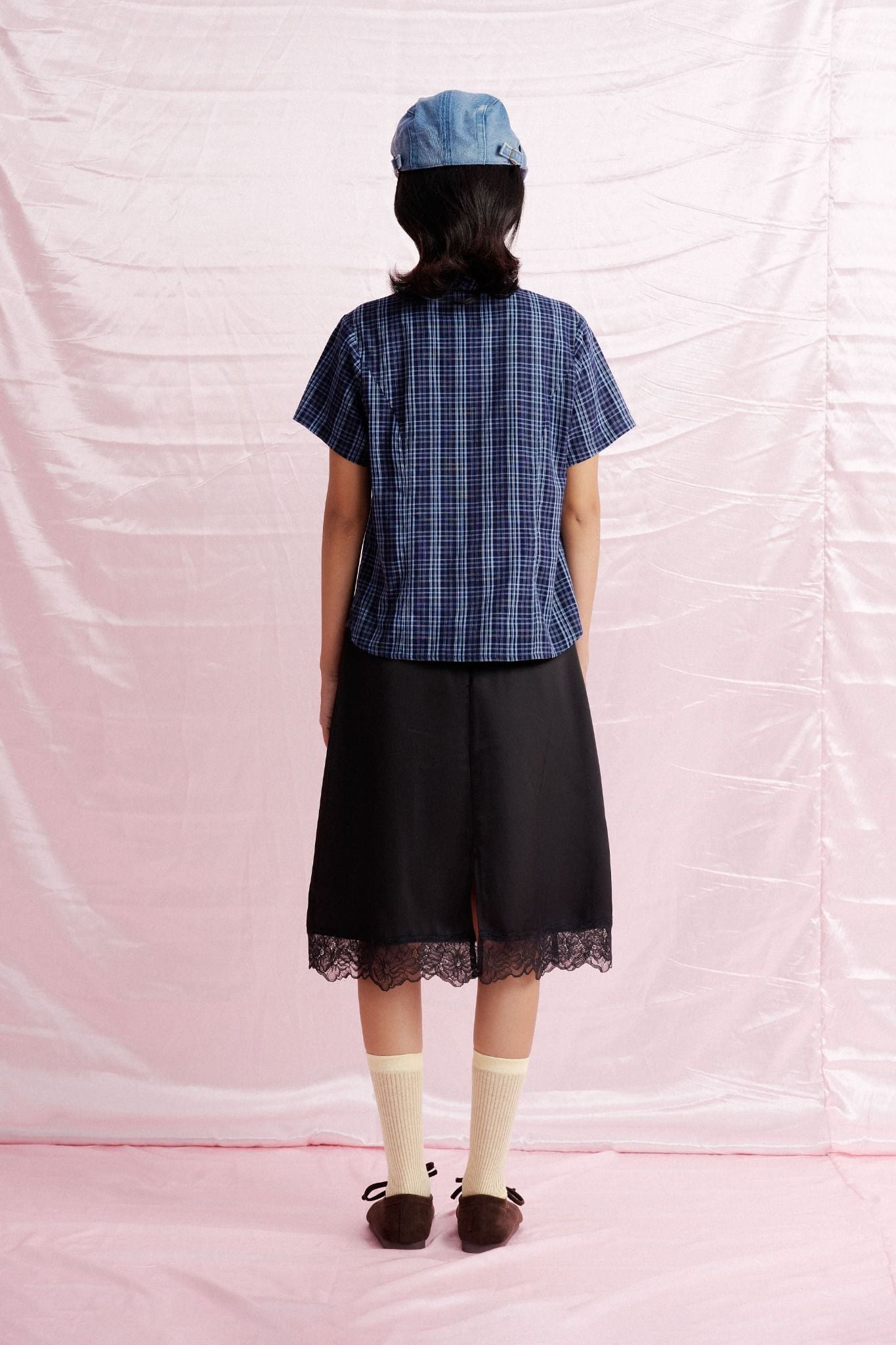  Checked Short Sleeve Shirt 