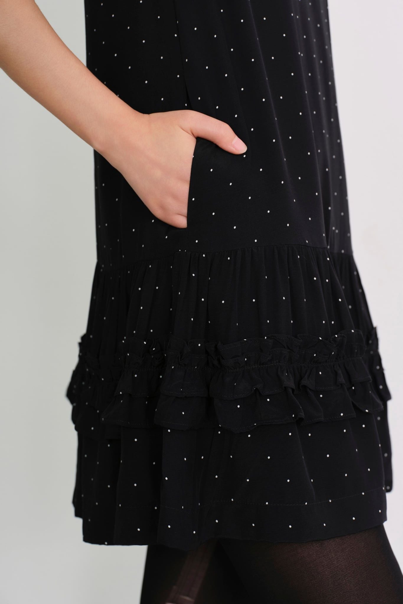  Đầm ngắn - Dotty Frill Dress - LIBÉ 7510 