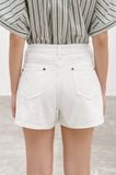  White Denim Shorts 