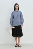  Sơ mi rộng - Checked Oversized Shirt - LIBÉ 7502 