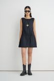  Black Ruched Dress 