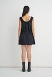  Black Ruched Dress 