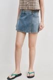  Quần váy - Medium Blue Wash Denim Skorts - LIBÉ 6250 