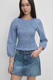  Áo kiểu - Boatneck Smocked Top - LIBÉ 7574 