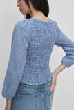  Áo kiểu - Boatneck Smocked Top - LIBÉ 7574 