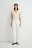  Áo kiểu gilet - Ivory Knit Gilet - LIBÉ 7400 