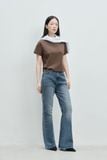  Quần Jeans ống loe - Blue Flared Denim Jeans - LIBÉ 7290 