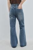  Quần Jeans ống loe - Blue Flared Denim Jeans - LIBÉ 7290 