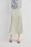  Váy lửng - Green Flared Midi Skirt - LIBÉ 7533 