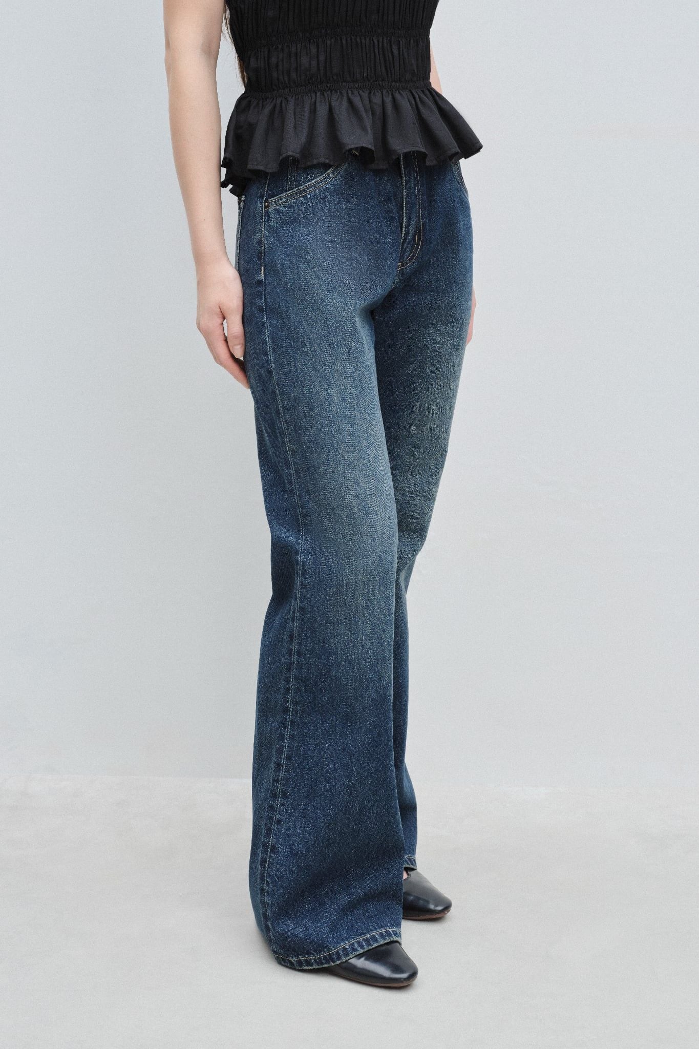  Quần Jeans ống loe - Flared Denim - LIBÉ 7655 