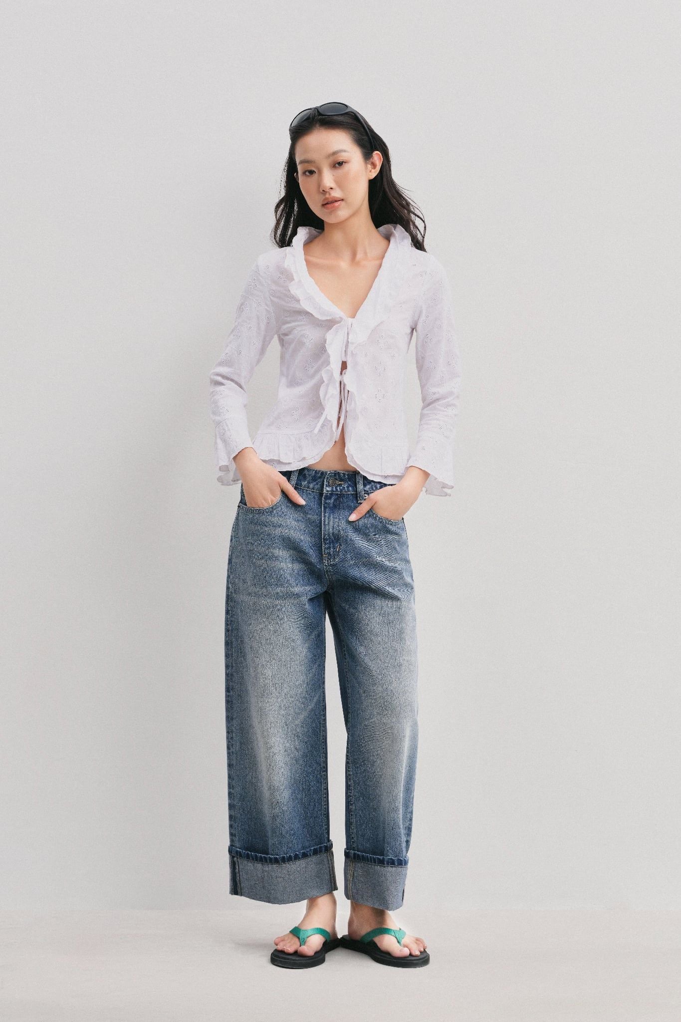 Áo kiểu - Romance Blouse - LIBÉ 7670 