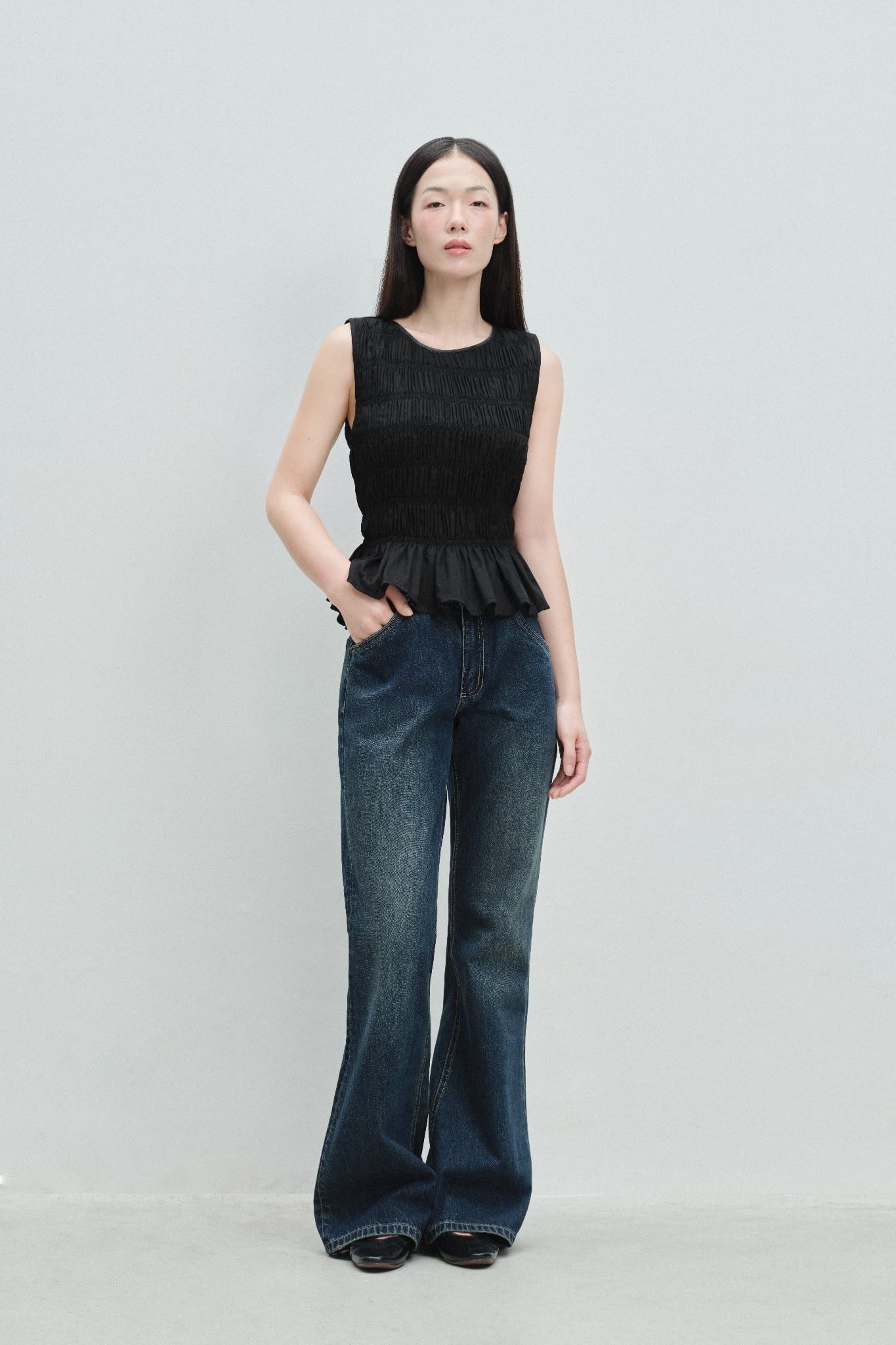  Quần Jeans ống loe - Flared Denim - LIBÉ 7655 