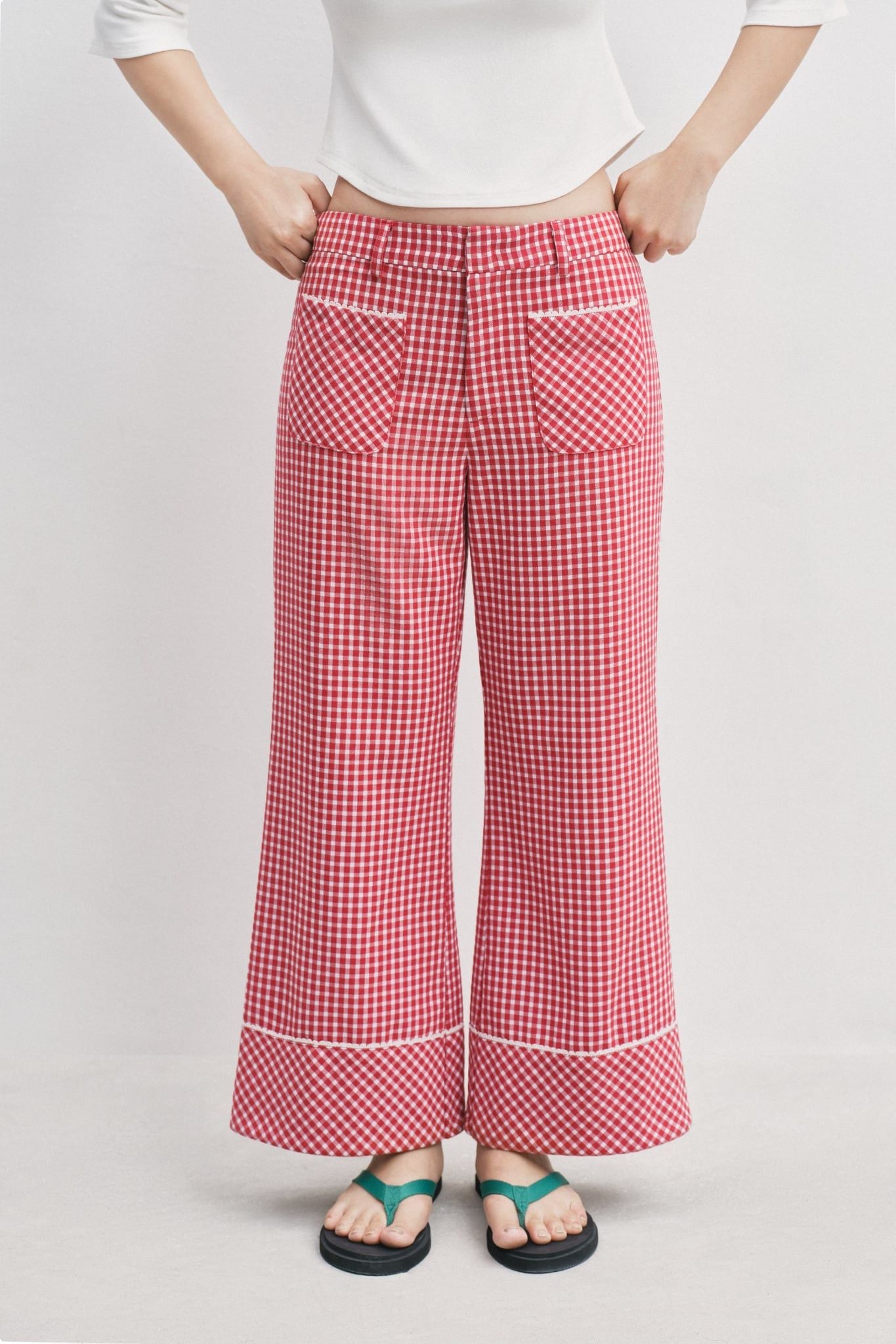  Quần capri - Gingham Capri - LIBÉ 7781 