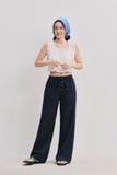  Áo kiểu lửng - Gathered Neck Crop Top - LIBÉ 7785 