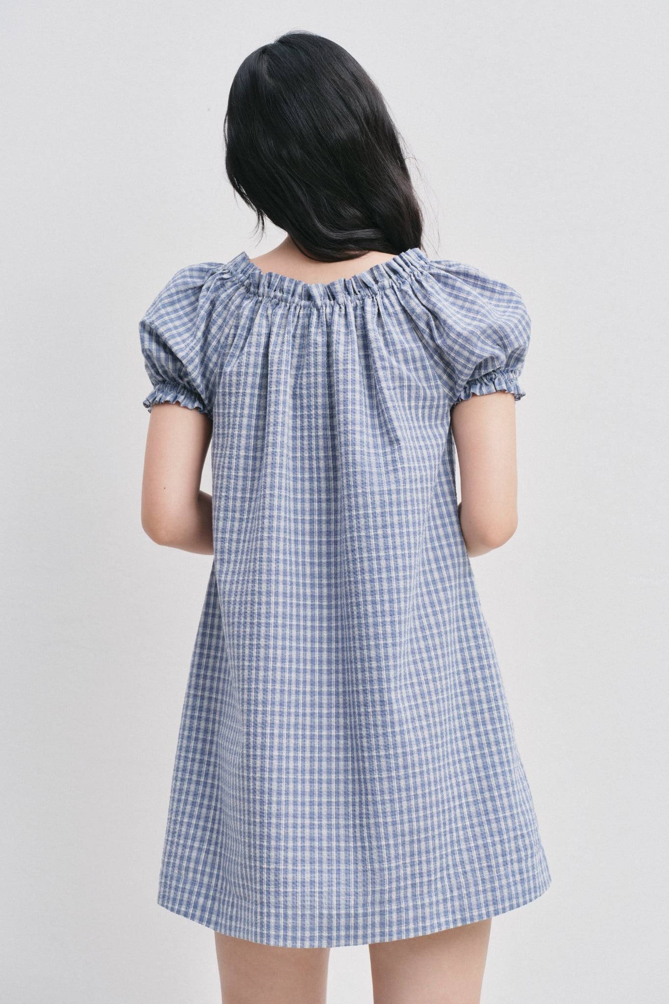  Đầm ngắn - Puff Sleeve Mini Dress - LIBÉ 7797 