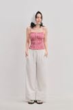  Quần ống suông - Lace Trim Straight Leg Trousers - LIBÉ 7801 