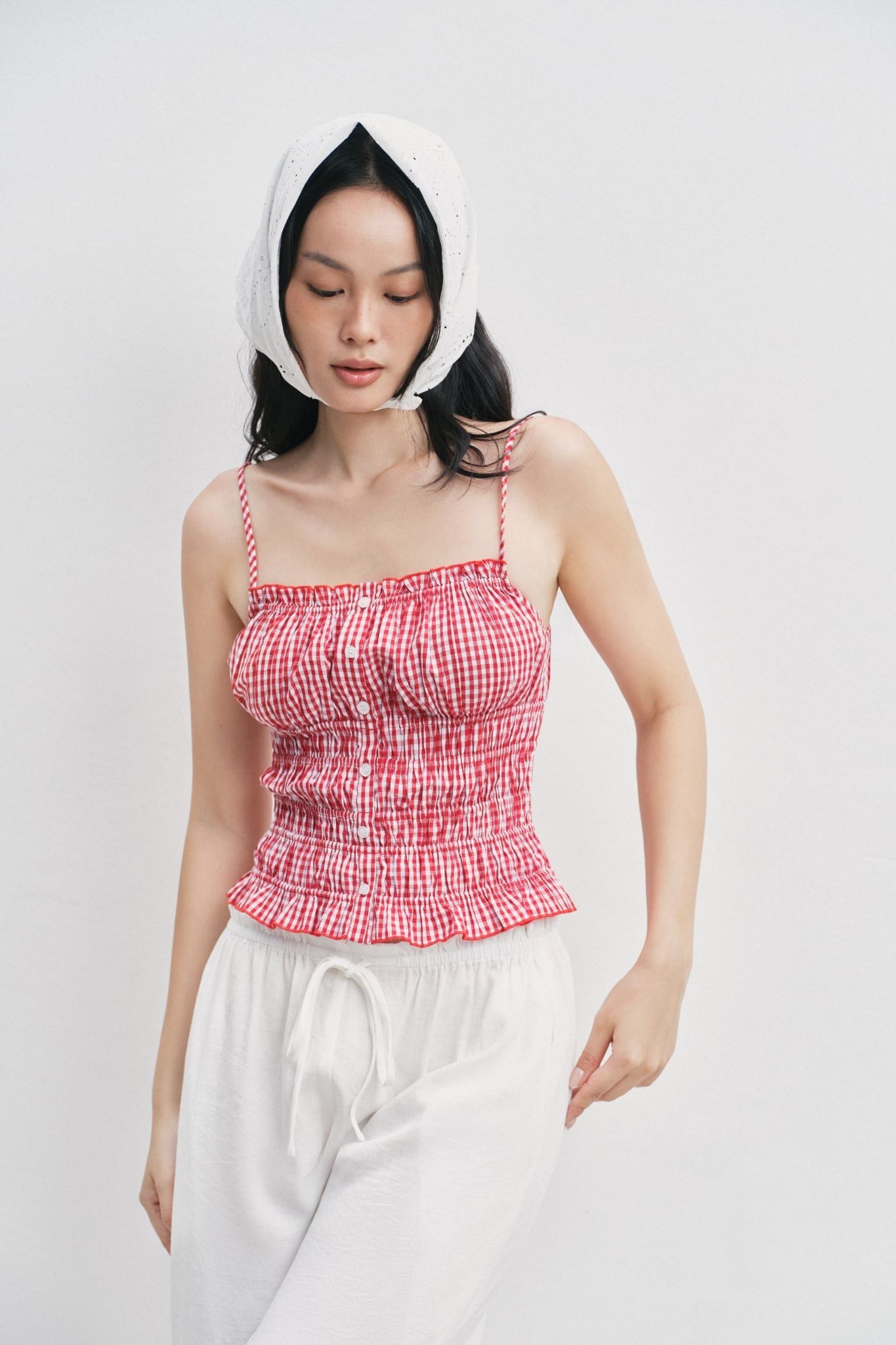 Áo dây kiểu - Ruched Cami - LIBÉ 7799 