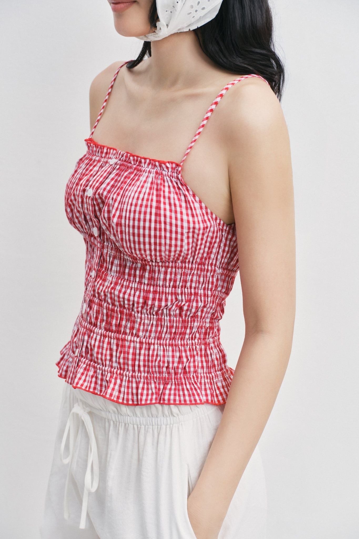  Áo dây kiểu - Ruched Cami - LIBÉ 7799 