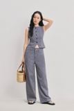  Áo kiểu - Denim Striped Vest Top - LIBÉ 7803 