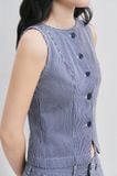  Áo kiểu - Denim Striped Vest Top - LIBÉ 7803 
