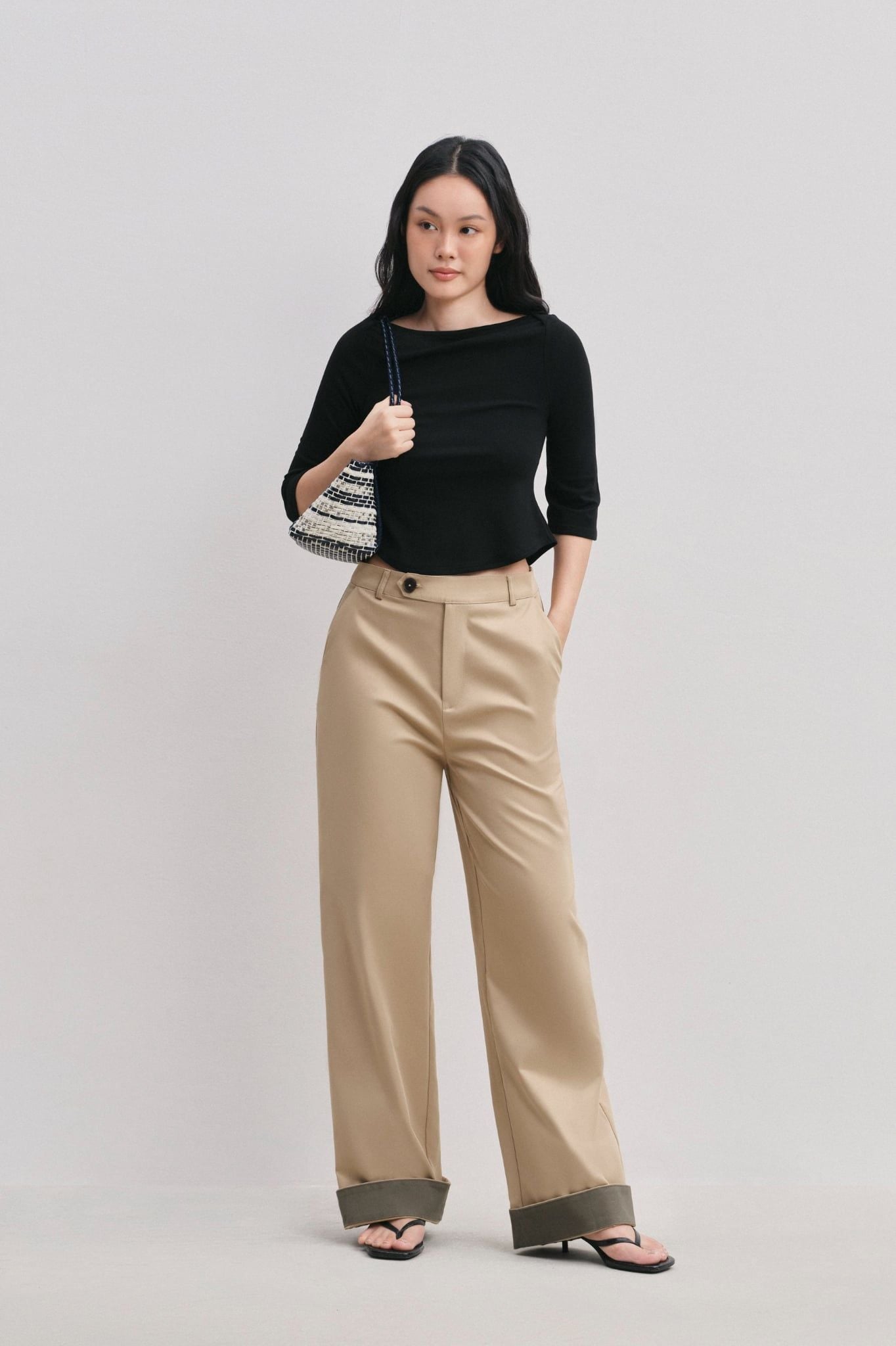  Áo kiểu - Boatneck Top - LIBÉ 7809 