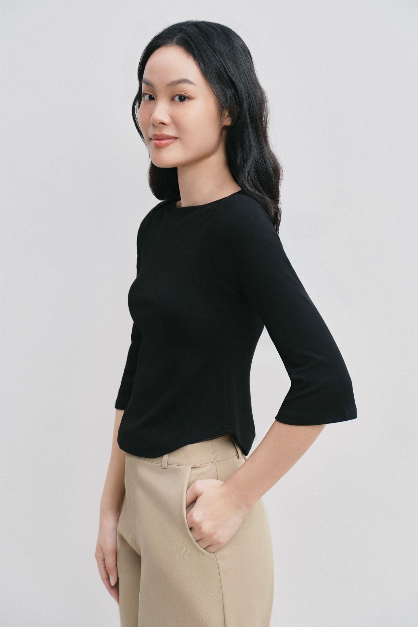  Áo kiểu - Boatneck Top - LIBÉ 7809 