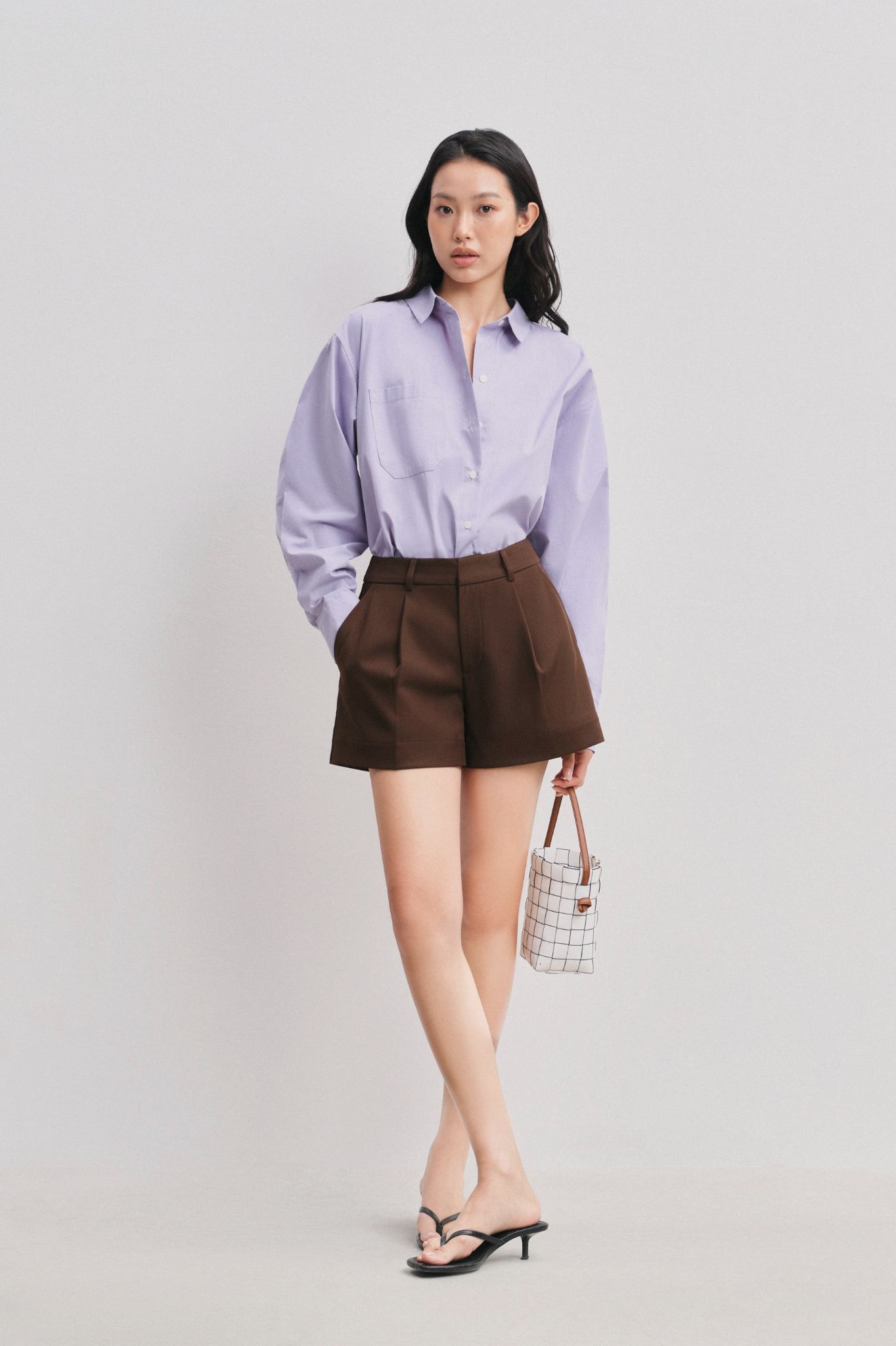  Quần ngắn - Tailored Shorts - LIBÉ 7804 