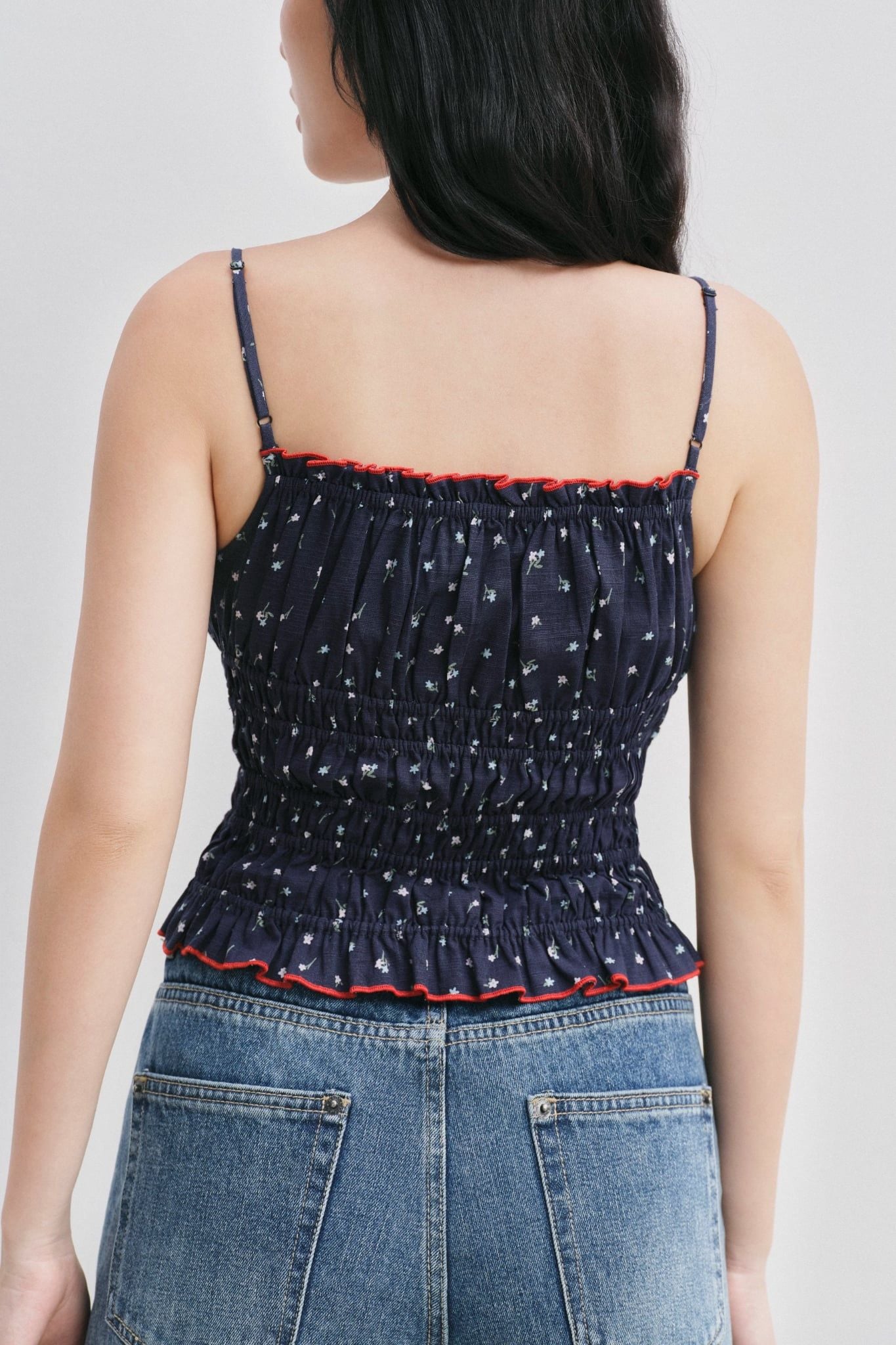  Áo dây kiểu - Ruched Cami - LIBÉ 7834 
