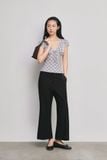  Áo kiểu - Bias Plaid Wrap Top - LIBÉ 7838 