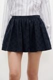  Váy ngắn - Navy Embroidered Mini Skirt - LIBÉ 7270 