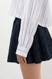  Váy ngắn - Navy Embroidered Mini Skirt - LIBÉ 7270 