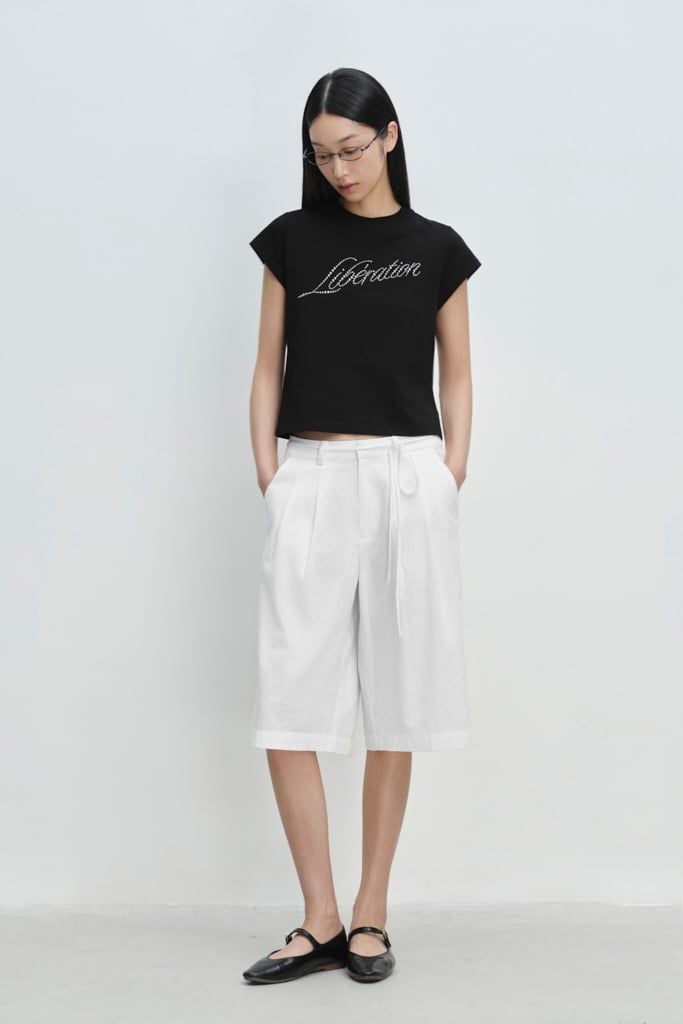  Áo thun - Rhinestone T-shirt - LIBÉ 7700 