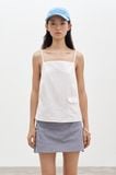  Áo hai dây kiểu - White Embroidered Camisole - LIBÉ 7285 