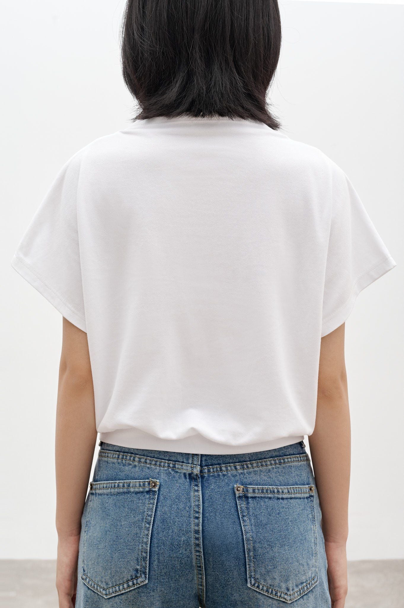  Turtleneck Top - White 