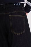  Quần Jeans ống cong - Deep Rinse Barrel Jeans - LIBÉ 7636 