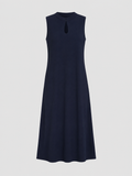  Đầm lửng - Mandarin Collar Dress - LIBÉ 7524 