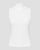  Áo kiểu - White Mock Neck Top - LIBÉ 7439 
