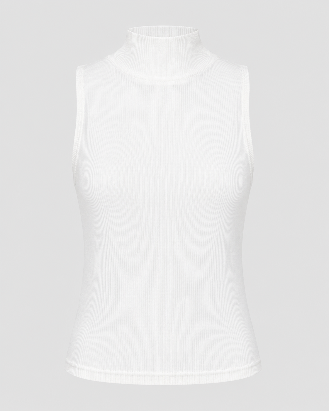  Áo kiểu - White Mock Neck Top - LIBÉ 7439 