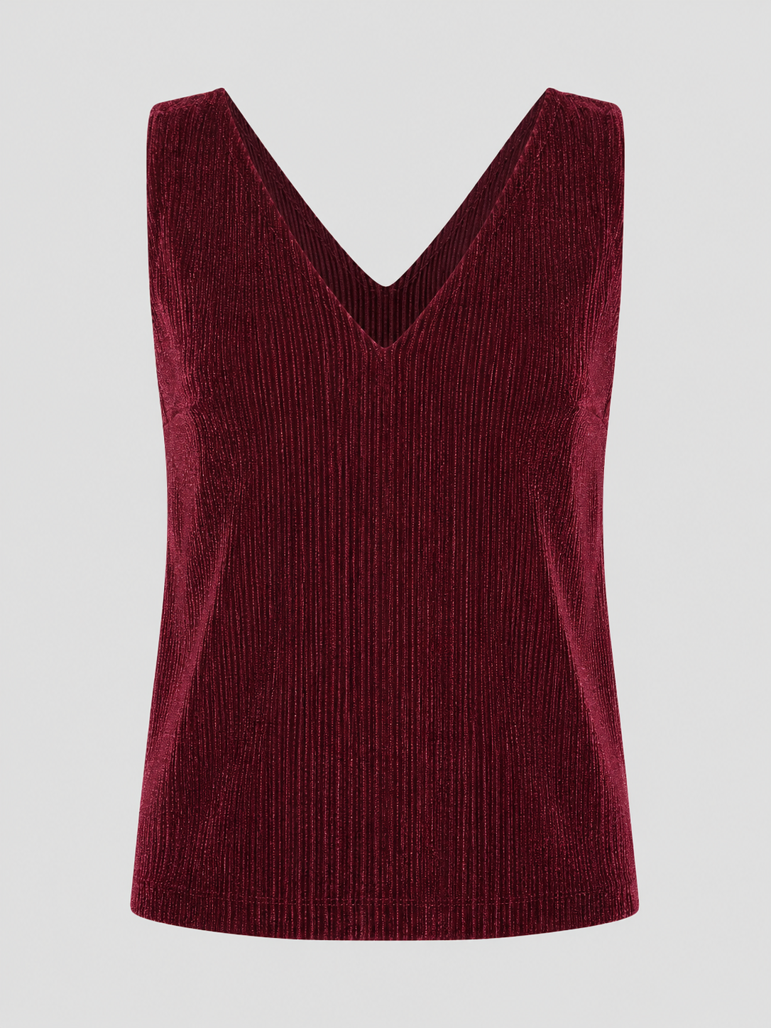  Áo kiểu - Red Wine Sleeveless Top - LIBÉ 7403 