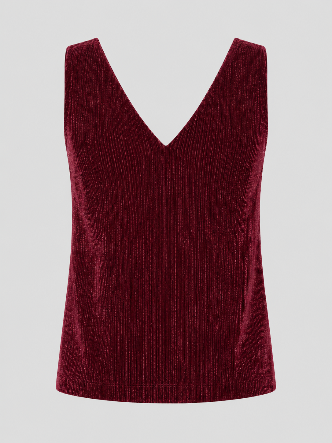  Áo kiểu - Red Wine Sleeveless Top - LIBÉ 7403 