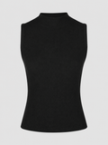  Áo kiểu - Black Mock Neck Top - LIBÉ 7476 