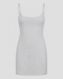  Đầm ngắn - Light Grey Basic Mini Dress - LIBÉ 7437 
