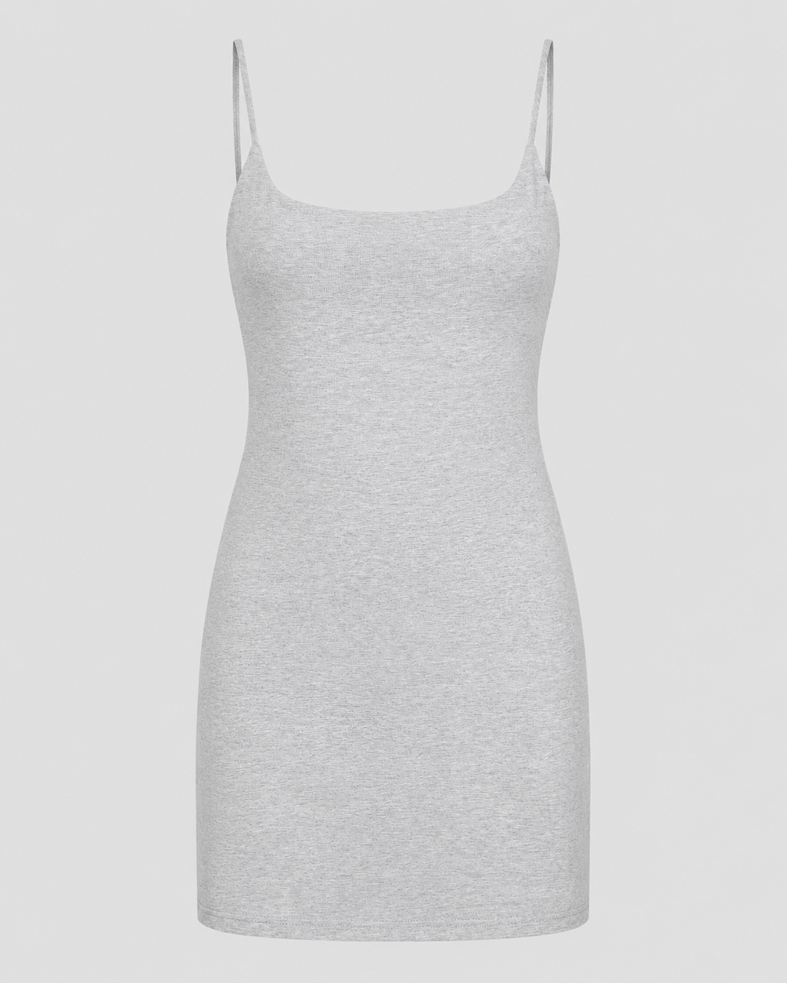  Đầm ngắn - Light Grey Basic Mini Dress - LIBÉ 7437 