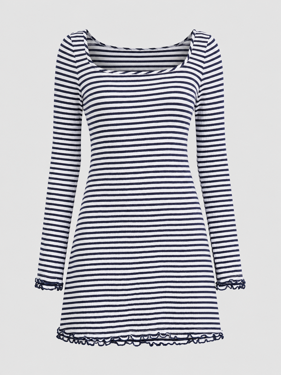  Đầm ngắn - Striped Mini Dress - LIBÉ 7383 