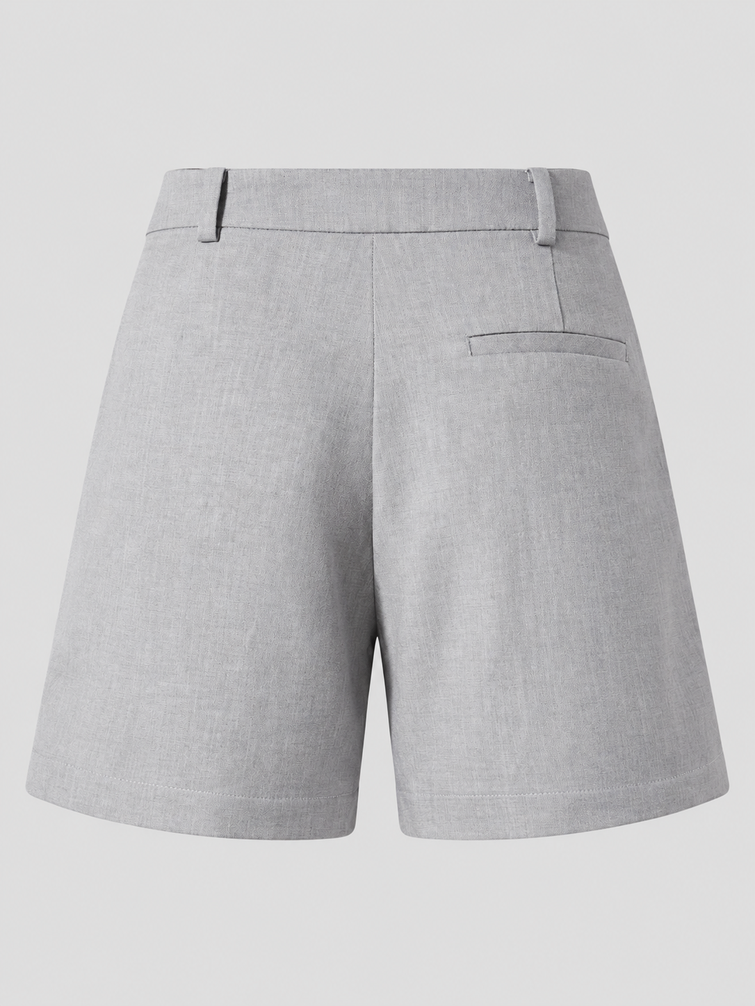  Quần ngắn - Grey Pleated Shorts - LIBÉ 7242 