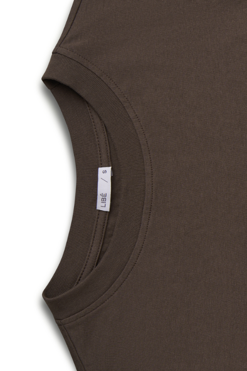  Blank Tee - Brown 