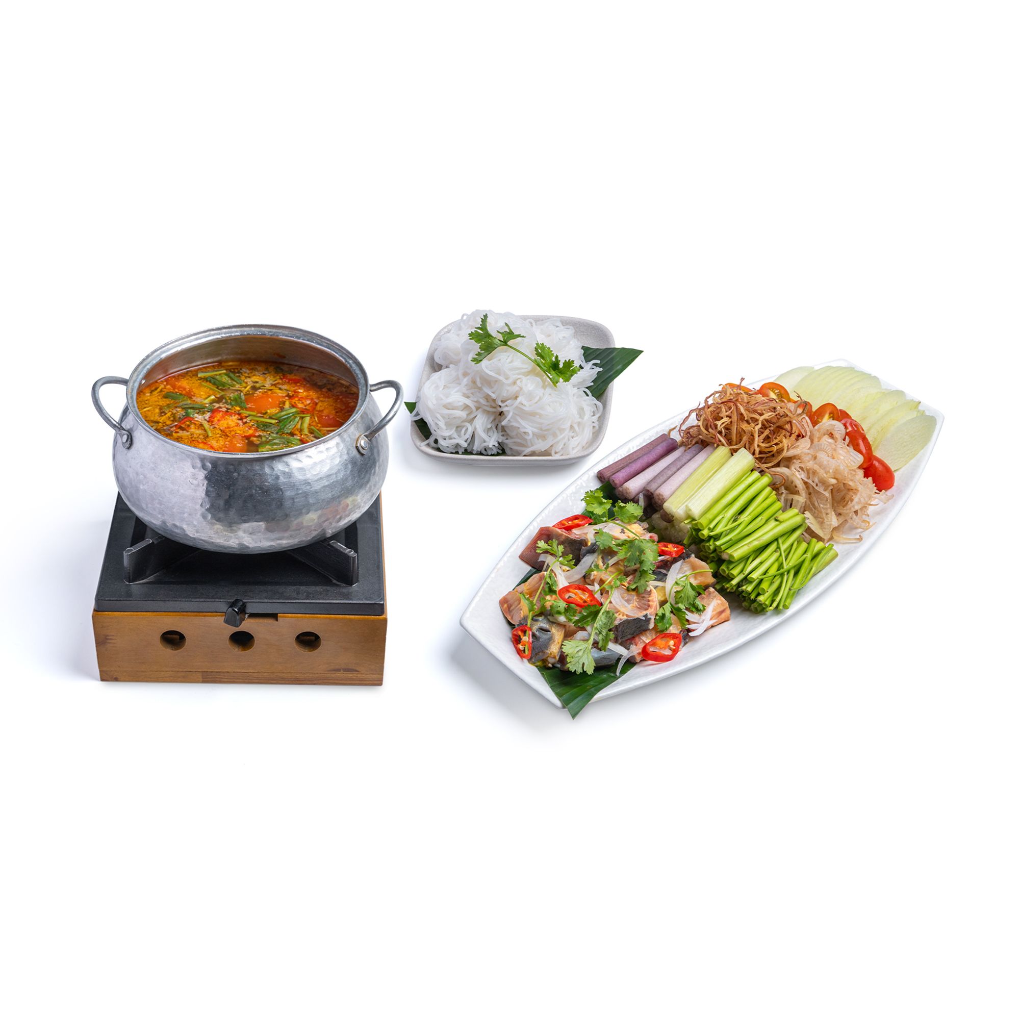  Lẩu Măng Chua Cá Tầm 